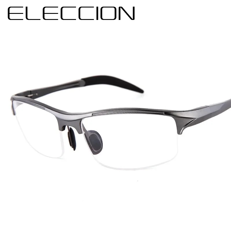 Top Trends: ELECCION Brand Prescription Men Glasses Frame Aluminium Magnesium Alloy Frame Spectacle Eyeglasses Myopia Glasses Sports Goggles Shoppable Styles