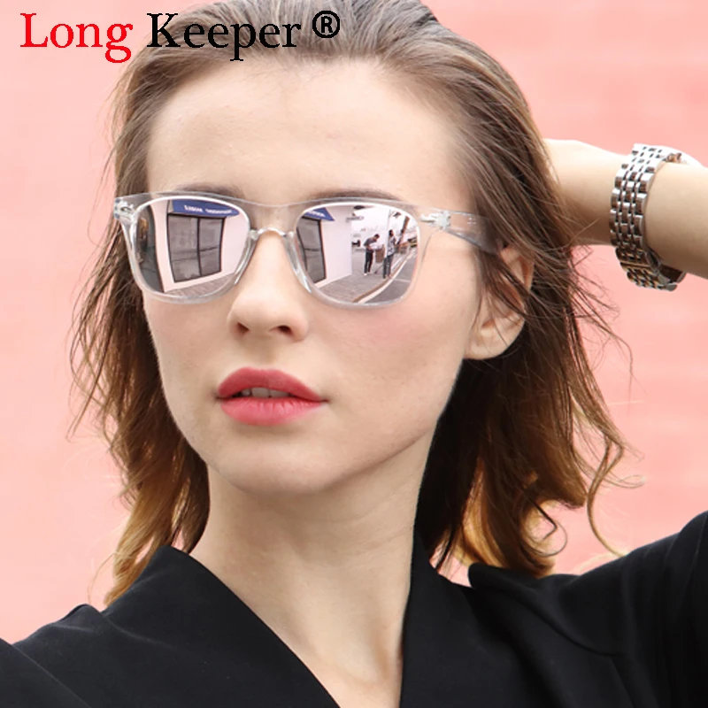 Top Trends: Long Keeper Men Polarized Sunglasses Women Mirror Reflective Sun Glasses Driving Glasses For Male UV400 Gafas Masculino Female Shoppable Styles