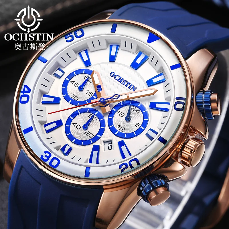 Top Trends: OCHSTIN Watch Modern Men Sports Wristwatches Luxury Brand Military Army For Male Clock Chronograph Quartz Relogio Masculino Shoppable Styles