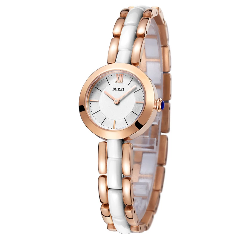 Top Trends: BUREI Brand Fashion Silver Rose Gold Watches For Women Luxury Waterproof Sapphire Casual Quartz Wrist Watch Clock Reloj Mujer Shoppable Styles - Image 3