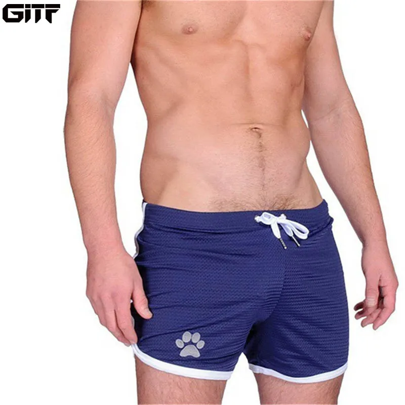 Top Trends: GITF Mens Gym Fitness Shorts Bodybuilding Run Sport Jogging Workout Male 2019 Summer Cool Breathable Mesh Men Short Sweatpants Shoppable Styles