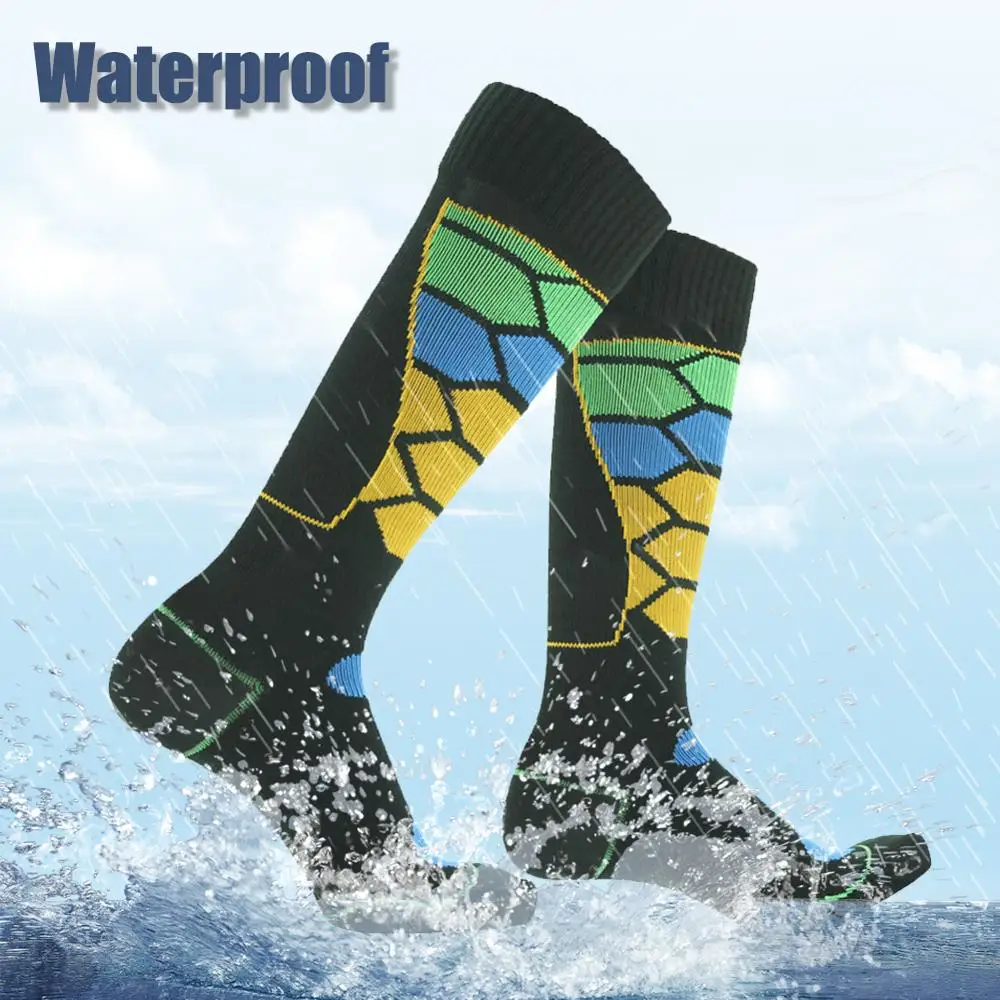 Top Trends: RANDY SUN Knee High Waterproof Socks Against Cold Wave Outdoor Sports Skiing Fishing Hunting Cycling Snowboarding Thermal Socks Shoppable Styles