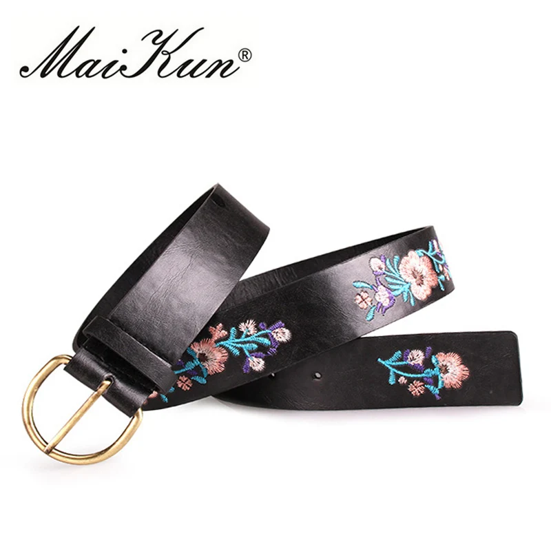 Top Trends: Maikun Belts For Women Vintage Embroidery Women Belt Shoppable Styles