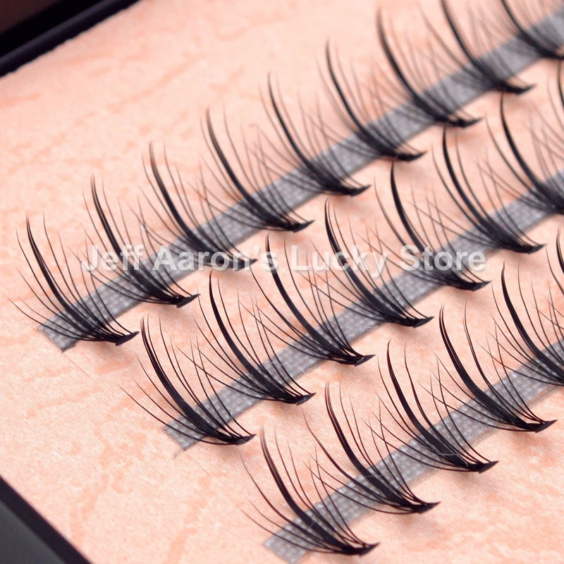 Top Trends: 1 Box Tapered Individual False Eyelashes Extension Fake Eye Lashes Beauty Makeup Tool 8-14MM L1604 Shoppable Styles