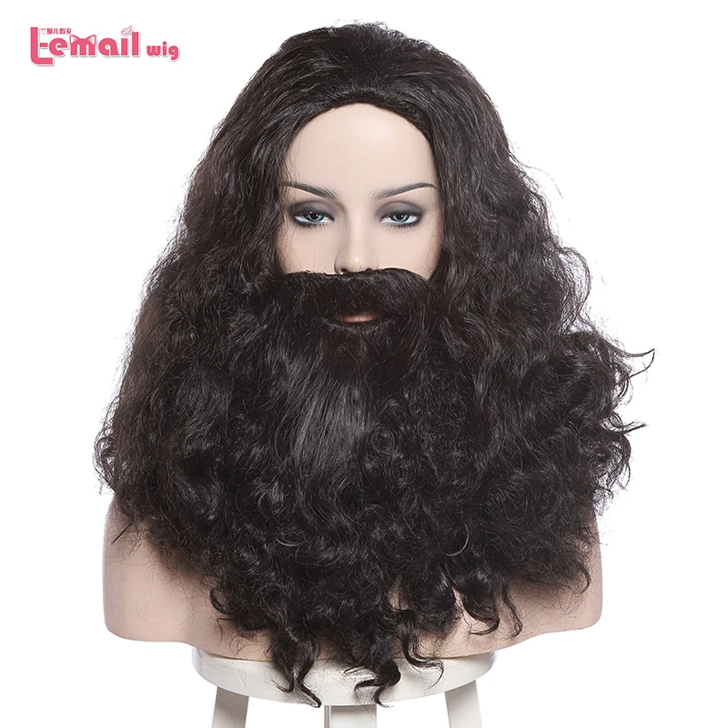 Top Trends: L-email Wig Albus Dumbledore Cosplay Wigs Lucius Malfoy Rubeus Hagrid Bellatrix Lestrange Moive Halloween Wig Synthetic Hair Shoppable Styles