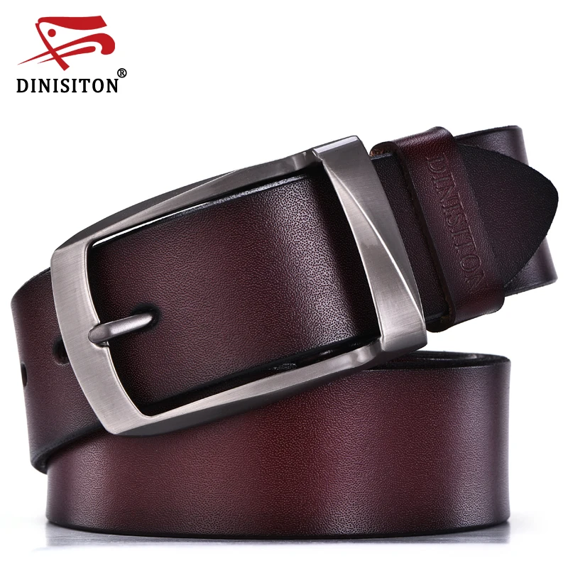 Top Trends: DINISITON Designer Belts Men High Quality Genuine Leather Belt Man Fashion Strap Male Cowhide Belts For Men Jeans Cow Leather Shoppable Styles