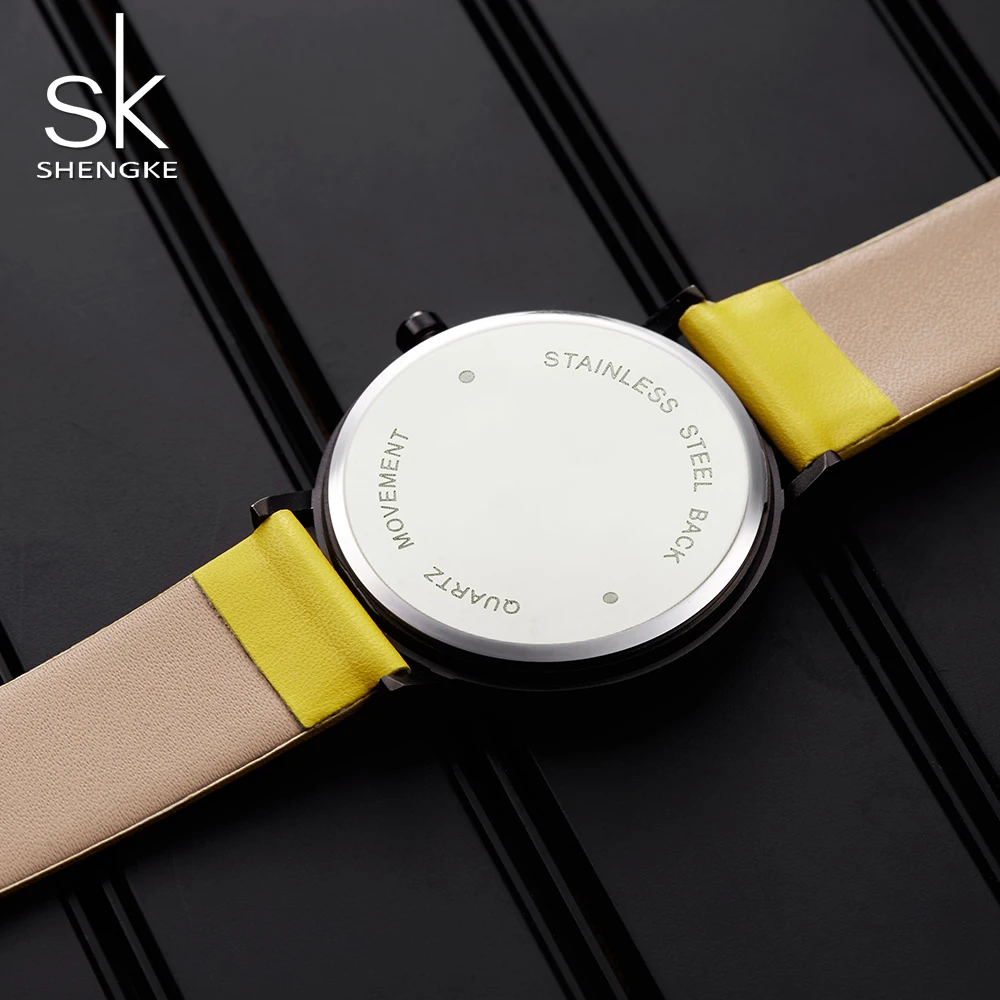 Top Trends: SHENGKE Quartz Wristwatches Watch Women Fashion Luxury Creative Montre Femme Top Brand Watches Leather Clock Reloj Mujer Shoppable Styles - Image 5