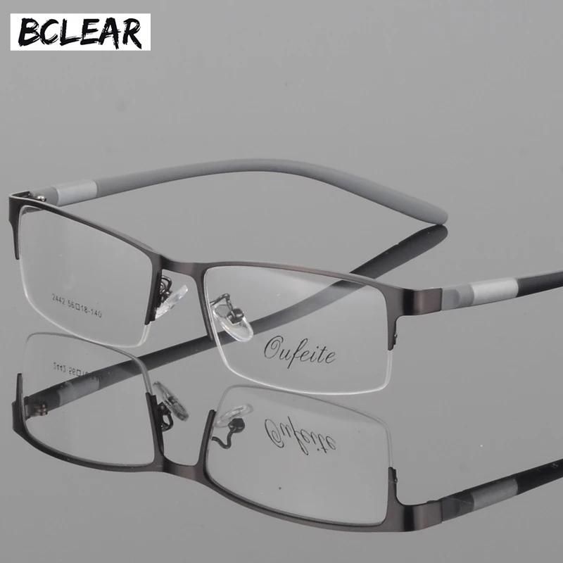 Top Trends: BCLEAR Eyewear Titanium Glasses Frame Men Eyeglasses Computer Optical Prescription Reading Clear Eye Lens Male Spectacle Lunette Shoppable Styles