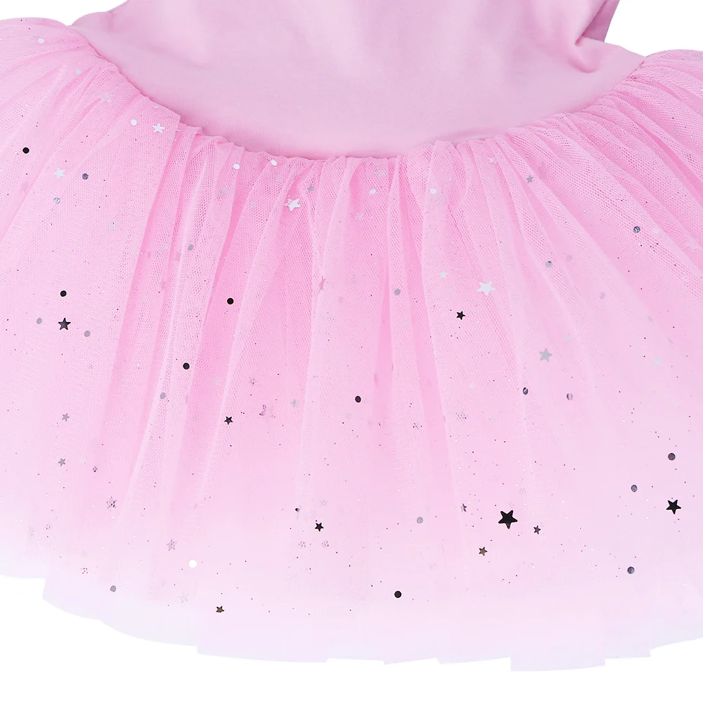 Top Trends: BAOHULU Girls Ballet Tutu Tulle Dress Sleeveless Gymnastics Leotard Diamond Pink Bow Pattern Ballet Leotard For Girl Ballerina Shoppable Styles - Image 4