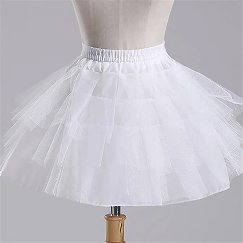 Top Trends: New Children Petticoats For Formal / Flower Girl Dress Hoopless Short Crinoline Little Girls / Kids / Child Underskirt Shoppable Styles - Image 2