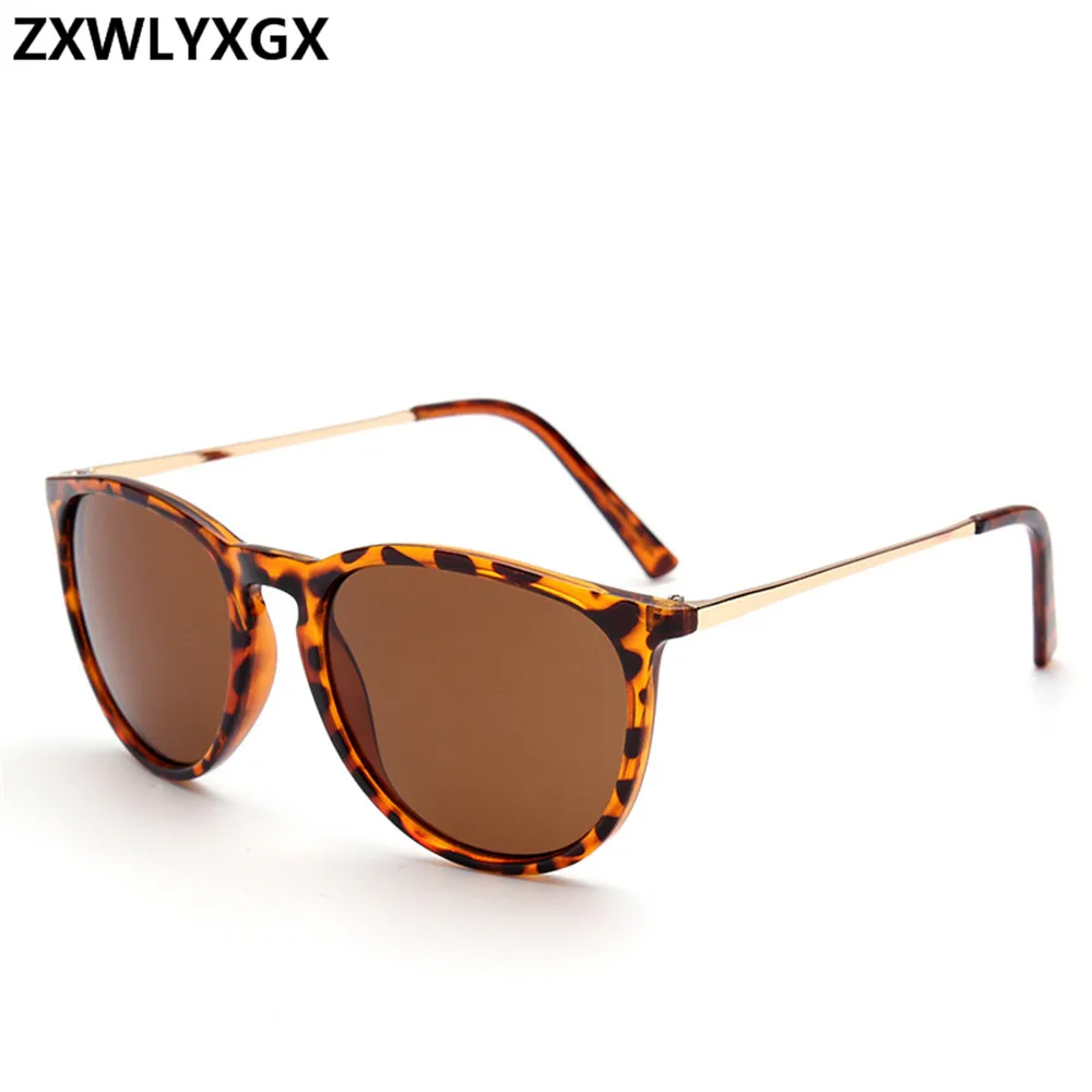 Top Trends: ZXWLYXGX Retro Male Round Sunglasses Women Men Brand Designer Sun Glasses For Lady Alloy Mirror Oculos De Sol Shoppable Styles - Image 2