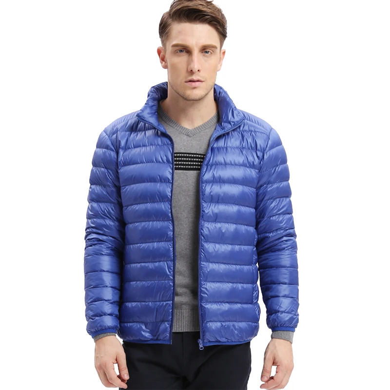 Top Trends: Men's Classiac Hot Sale Down Jacket Ultra-light Down Autumn Winter Men Jacket Warm Fitt Leisure Thin Down Coat Male M-5XL Shoppable Styles