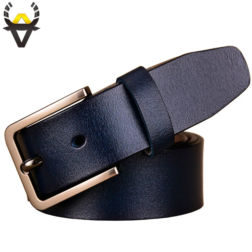 Top Trends: Fashion Genuine Leather Belts For Women Luxury Designer Silver Pin Buckle Belt Female Quality Cow Skin Waist Strap Width 3.3 Cm Shoppable Styles