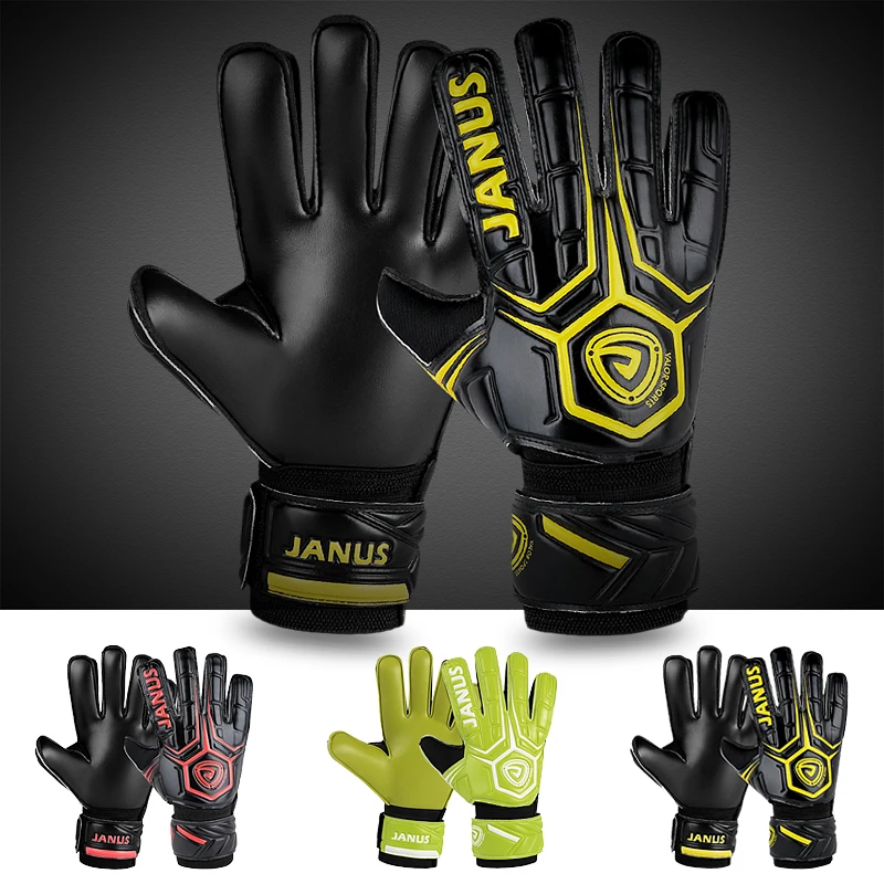 Top Trends: Janus Finger Protection Soccer Gloves Adult Series Football Goalkeeper Gloves Kids Luvas De Futebol Anti-skid Soccer Gloves Shoppable Styles