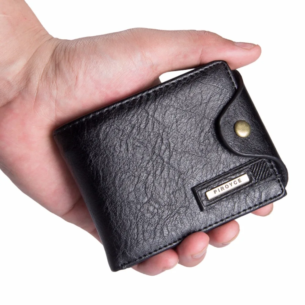 Top Trends: Small Wallet Men Multifunction Causal Purse With Coin Pocket Zipper PU Leather Card Holder Male Famous Brand Money Bag Shoppable Styles