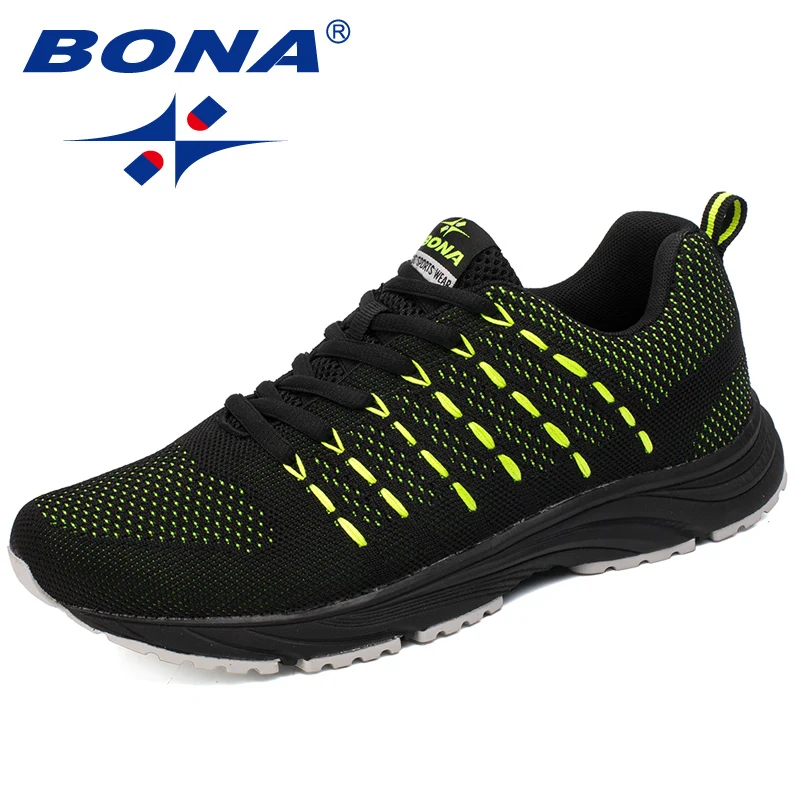 Top Trends: BONA New Popular Style Men Running Mesh Weaving Upper Sport Shoes Ourdoor Jogging Walking Sneakers Lace Up Shoppable Styles - Image 3