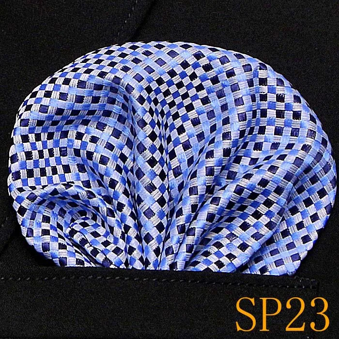 Top Trends: New Mens Silk Handkerchiefs Floral Dots Stripes Checks Pocket Squares For Suits Jackets Wedding Party Business Shoppable Styles - Image 4