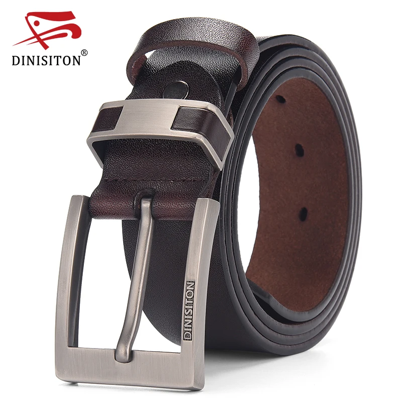 Top Trends: DINISITON Cow Genuine Leather Belts For Men Luxury Men&#039;s Belt Leather Belt Alloy Buckle Casual Male Vintage Strap Ceinture Homme Shoppable Styles