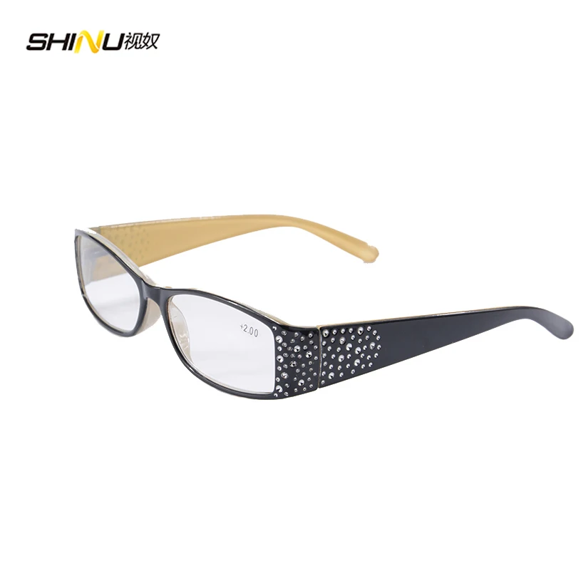 Top Trends: Reading Glasses Women Diptor Eyeglasses Reading Diamond Frame Eyewear Magnetic Lady Reading Glasses + 1.0 + 1.5 + 2.0 + 2.5 + 3.0 Shoppable Styles