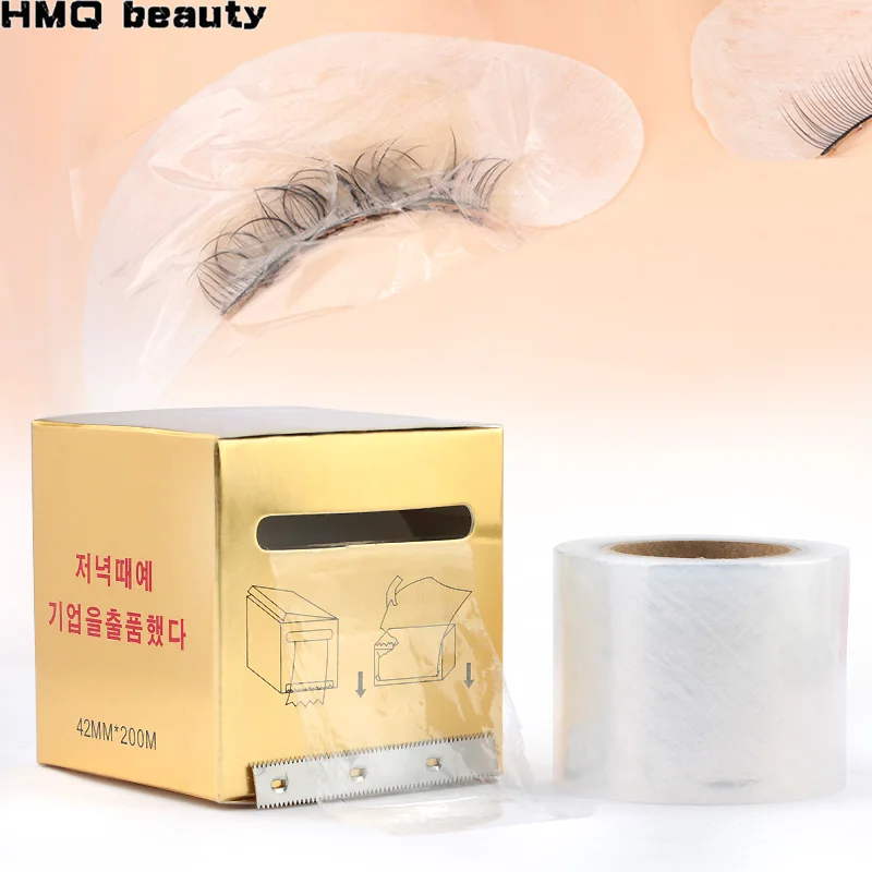 Top Trends: Eyelash Remover Clear Plastic Wrap Eye Use Preservative Film Professional False Eyelashes Extension Permanent Makeup Tool Shoppable Styles