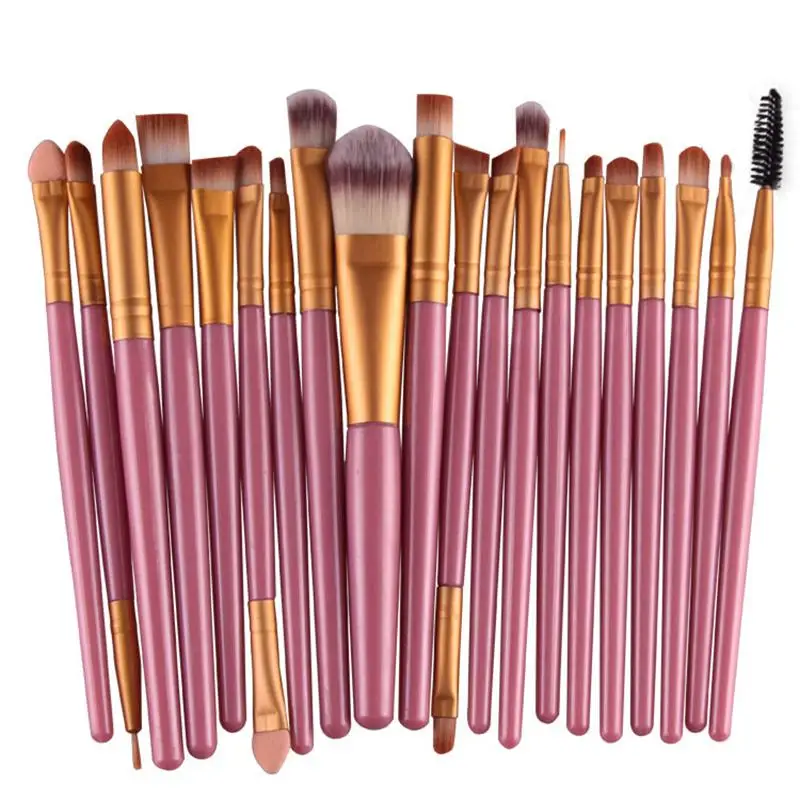 20pcs Eye Makeup Brushes Set Eyeshadow Blending Brush