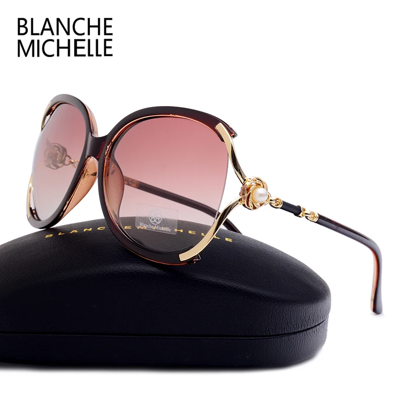 Top Trends: Blanche Michelle 2023 Women Sunglasses Polarized UV400 Brand Designer High Quality Gradient Sun Glasses Female Oculos With Box Shoppable Styles - Image 3