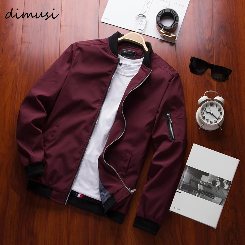 Top Trends: DIMUSI Men&#039;s Bomber Jacket Man Casual Streetwear Hip Hop Zipper Coats Fashion Men Baseball Uniform Aviator Jackets Clothing 9XL Shoppable Styles