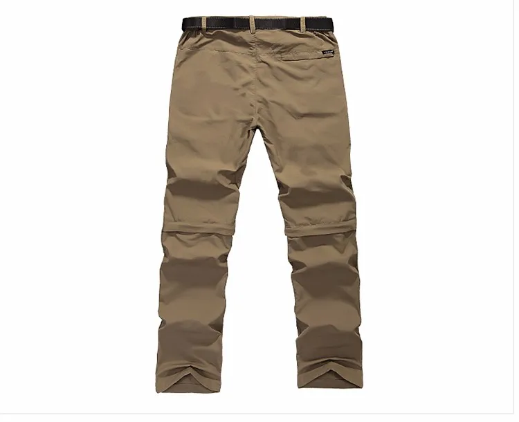 beežid matkapüksid meestele, eemaldatavate säärtega