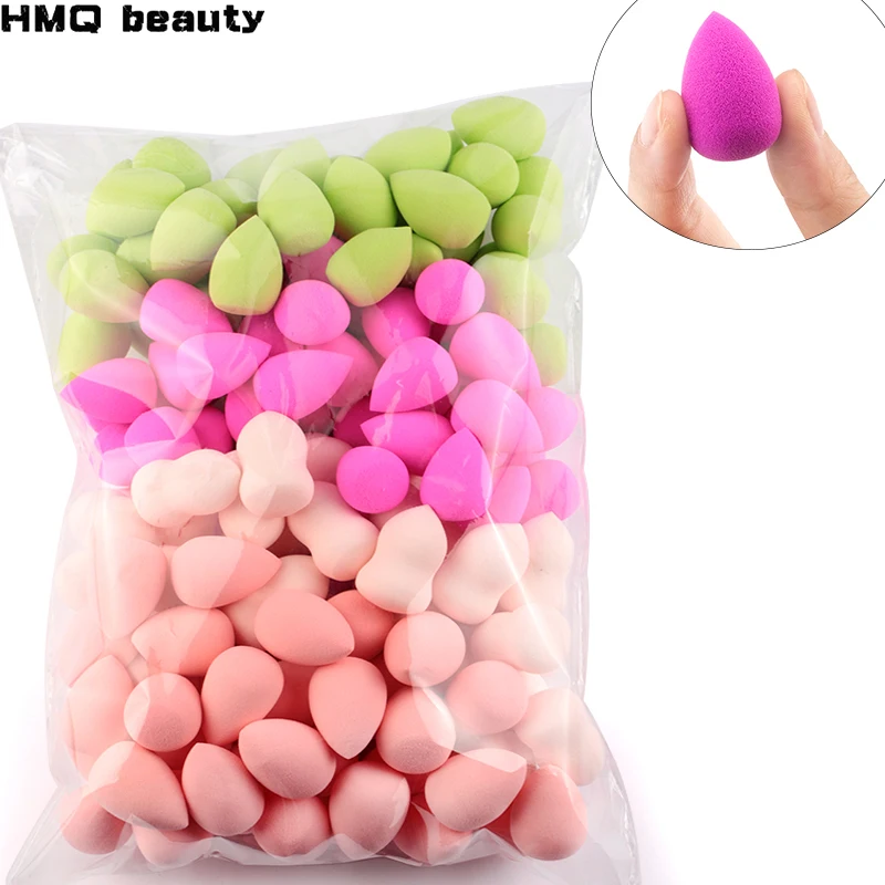 Top Trends: Wholesale Mini Makeup Sponge Water Drop Shape Makeup Soft Foundation Puff Concealer Flawless Mixed Cosmetic Makeup Sponge Shoppable Styles