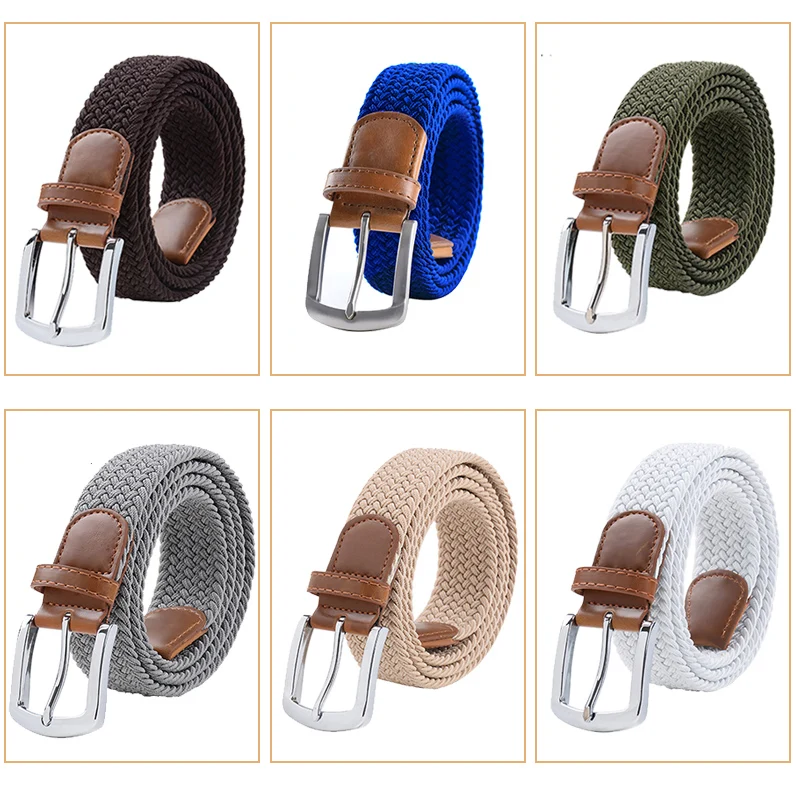 Top Trends: MaiKun Men's Belts For Men Metal Pin Buckle Elastic Male Belt Military Tactical Belt Shoppable Styles - Image 4