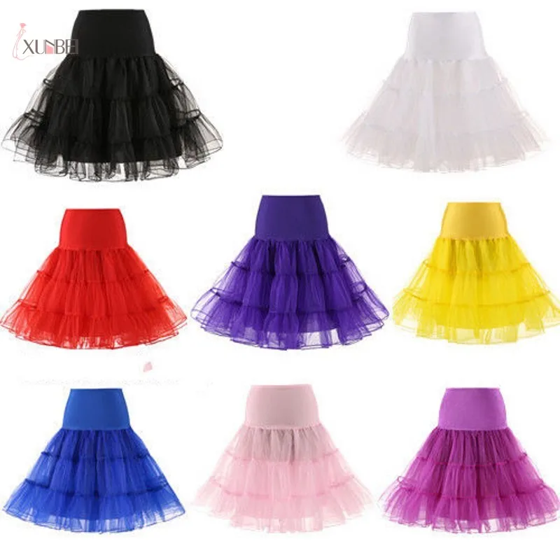 Top Trends: 26" Vintage Petticoat 50s Retro Underskirt Swing Rockabilly Fancy Net Tutu Skirt Shoppable Styles