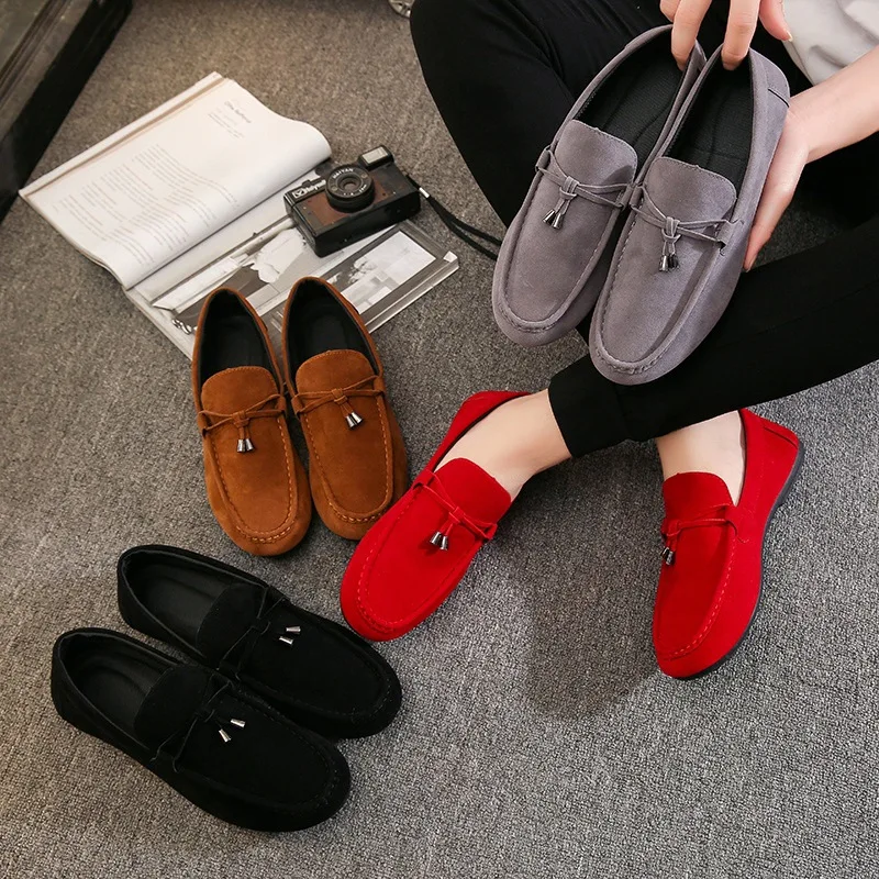 Top Trends: Brand 2019 Fashion Summer Style Soft Moccasins Men Loafers High Quality Genuine Leather Shoes Men Flats Gommino Driving Shoes Shoppable Styles