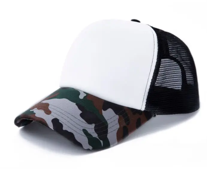 Top Trends: 100% Acrylic Custom Logo Camo Baseball Caps DIY Print Logo Snapbacks Hats Adult Summer Camouflage Mesh Net Trucker Hats Shoppable Styles - Image 4