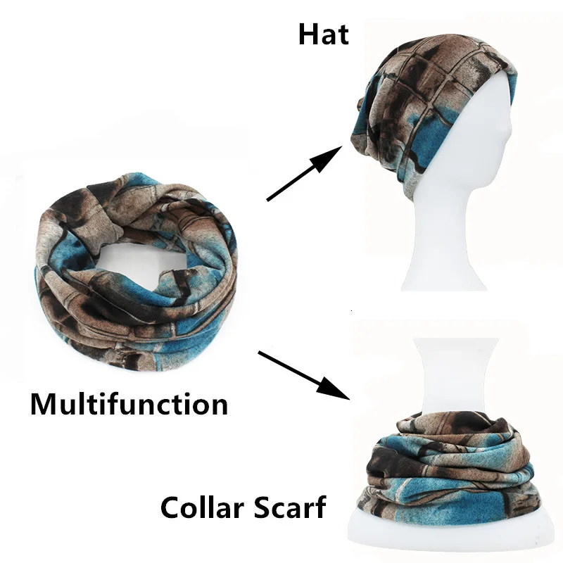 Top Trends: LOVINGSHA Autumn Winter Classcal Design Hats For Men Thin Hat Multifunction Women Skullies Beanies Fashion Feminino Scarf HT115 Shoppable Styles - Image 2