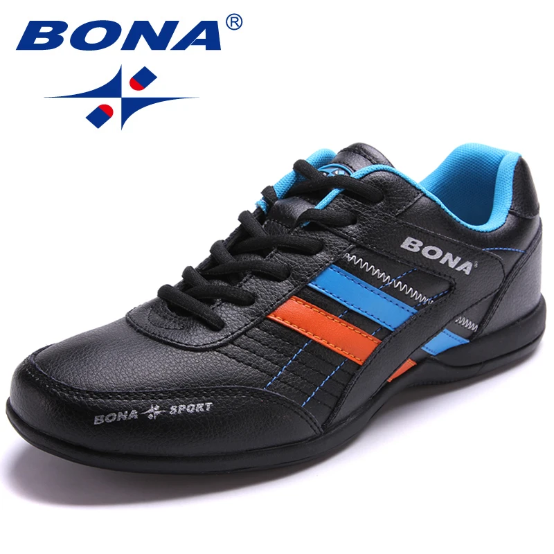 Top Trends: BONA New Popular Style Men Running Shoes Outdoor Walking Jogging Shoes Lace Up Sneakers Light Athletic Shoes Fast Shoppable Styles