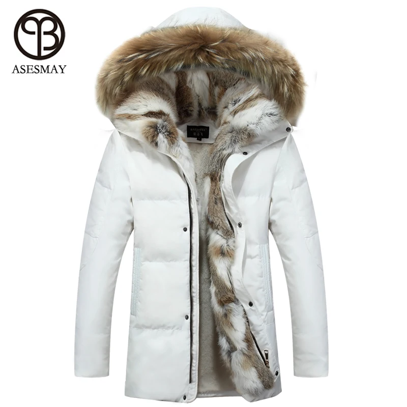 Top Trends: Asesmay 2019 Fashion Men Winter Jackets Brand Clothing Wellensteyn Jacket Winter Coat Men Winter Jacket Men Coats Raccoon Hooded Shoppable Styles