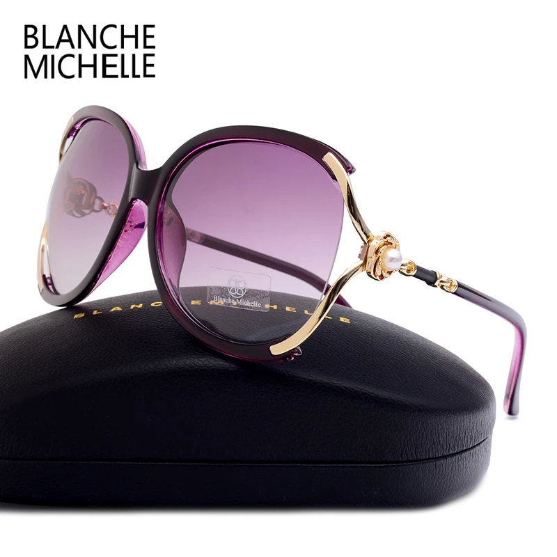 Top Trends: Blanche Michelle 2023 Women Sunglasses Polarized UV400 Brand Designer High Quality Gradient Sun Glasses Female Oculos With Box Shoppable Styles - Image 4