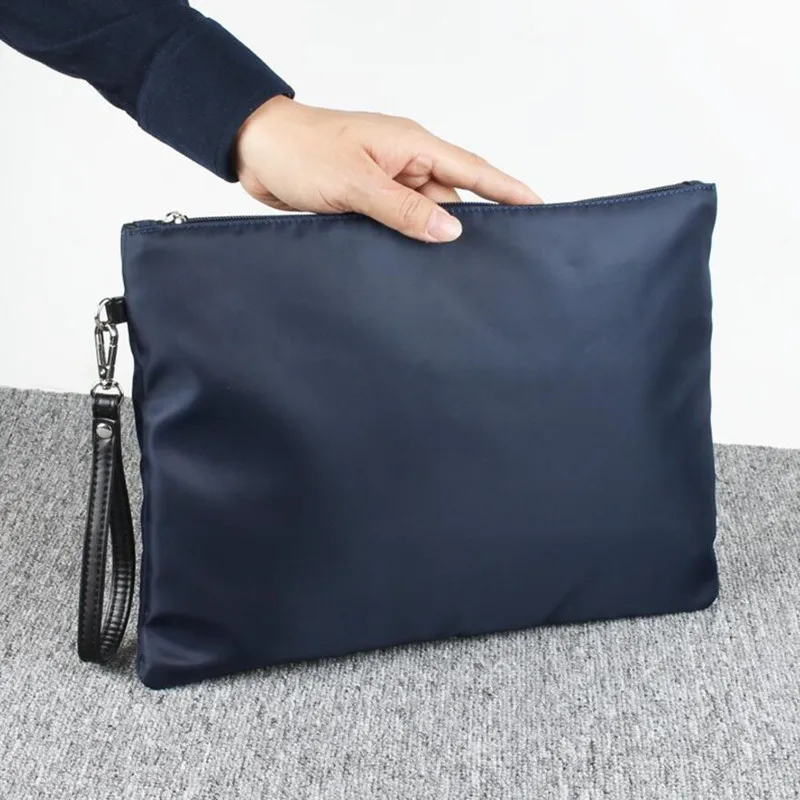 Top Trends: New Style Nylon Zipper Purse Man Card Holder Phone Pocket Leisure Men Clutch Bag Shoppable Styles