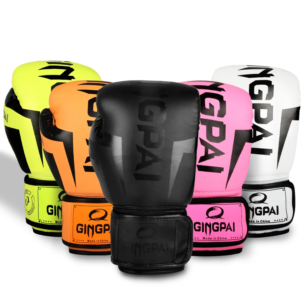 Top Trends: 6 / 8 / 10 / 12OZ Colorful Boxing Gloves Adult PU Foam Adult Kick Kickboxing Training Boxing Mma Glove Gloves Muay Thai Sandbag Gloves Shoppable Styles