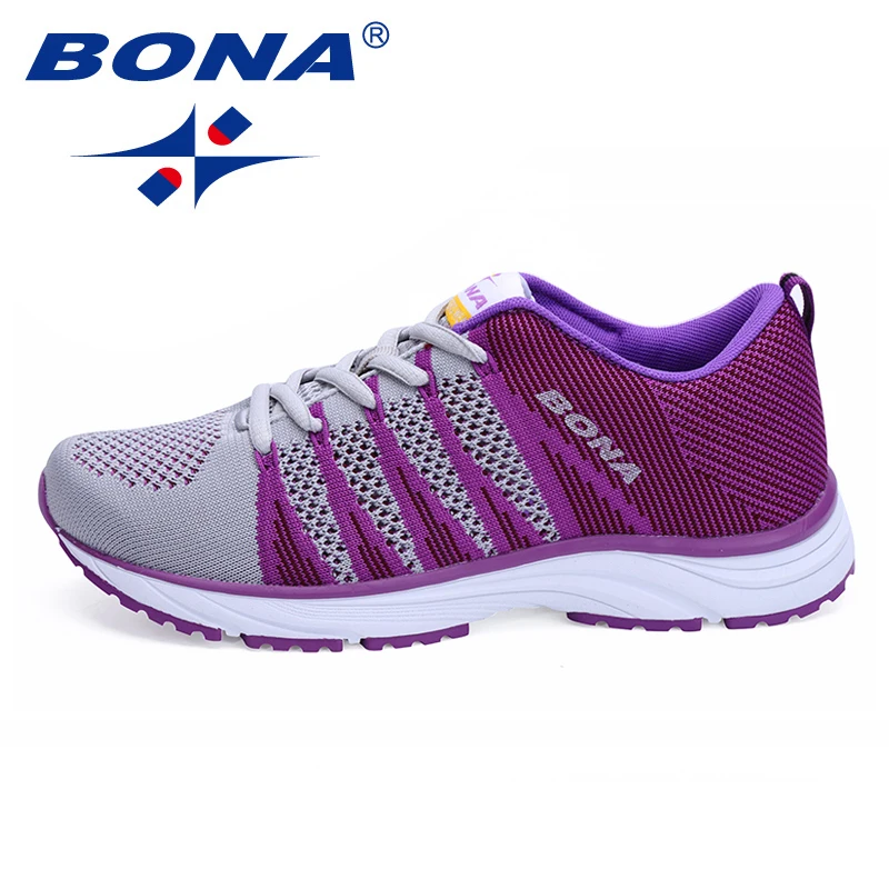 Top Trends: BONA New Typical Style Women Running Shoes Outdoor Walking Jogging Sneakers Lace Up Mesh Athletic Shoes Soft Fast Shoppable Styles