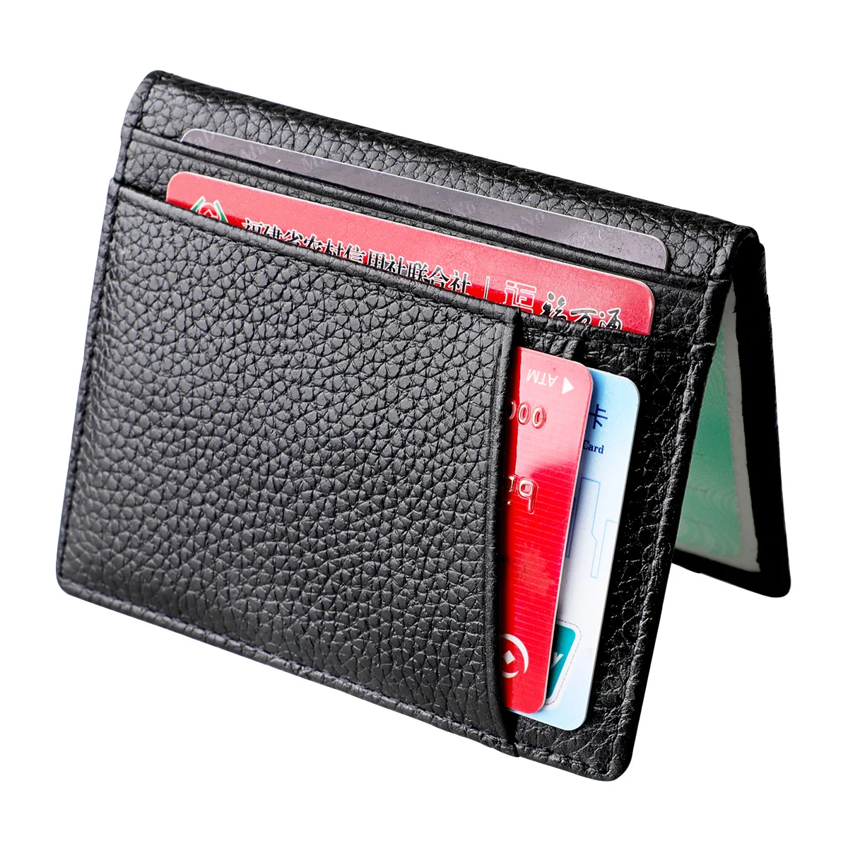 Top Trends: Fashion Genuine Cow Leather On Cover For Car Driving Documents Card Credit Holder Thin Auto Driver License Bag Wallet Badge Case Shoppable Styles