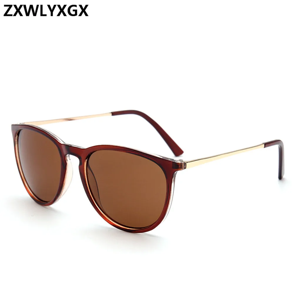 Top Trends: ZXWLYXGX Retro Male Round Sunglasses Women Men Brand Designer Sun Glasses For Lady Alloy Mirror Oculos De Sol Shoppable Styles - Image 6