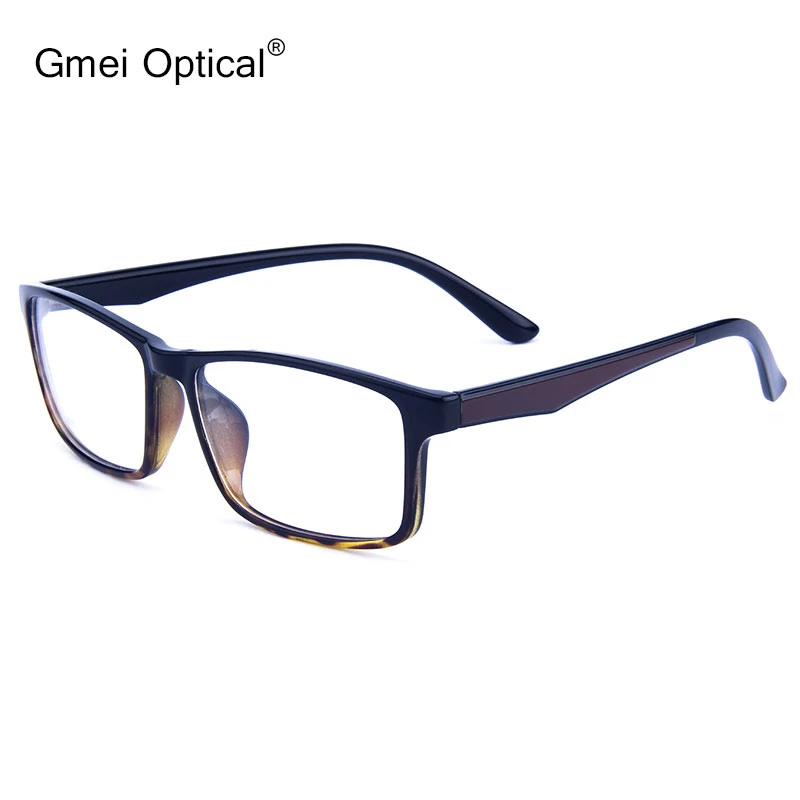 Top Trends: Gmei Optical Rectangular Ultralight TR90 Business Men Glasses Frame Prescription Eyeglasses Frames Women Full Rim Eyewear G6087 Shoppable Styles