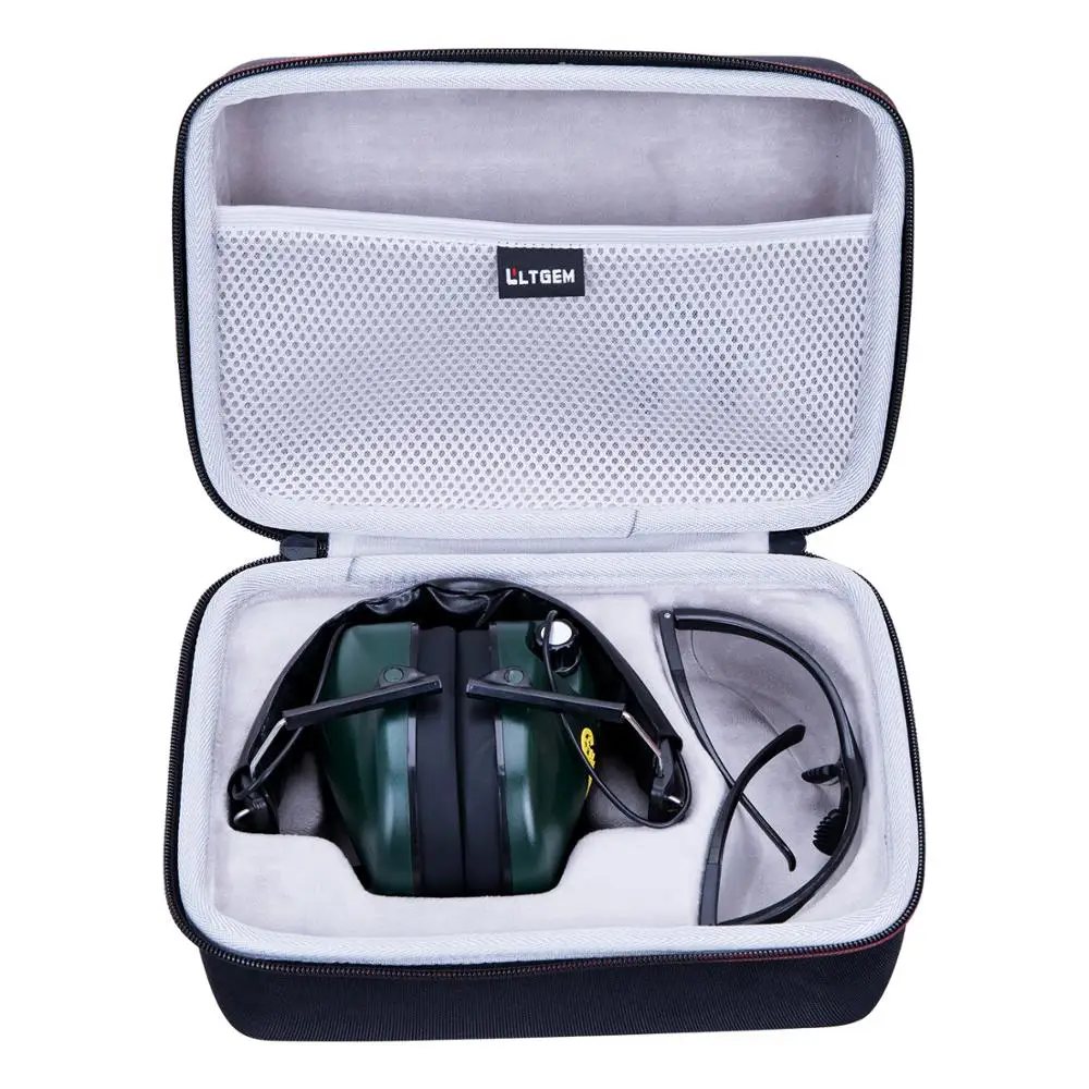 Top Trends: LTGEM Carrying Hard Case For Caldwell E-Max Low Profile Electronic 23 NRR Hearing Protection Earmuffs With Shooting Glasses Shoppable Styles