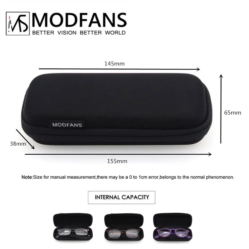 Top Trends: MODFANS Black Reading Glasses Case, Dustproof And Scratch-Resistant, Light Weight, Non-Breakable Material, Easy To Carry. Shoppable Styles - Image 6