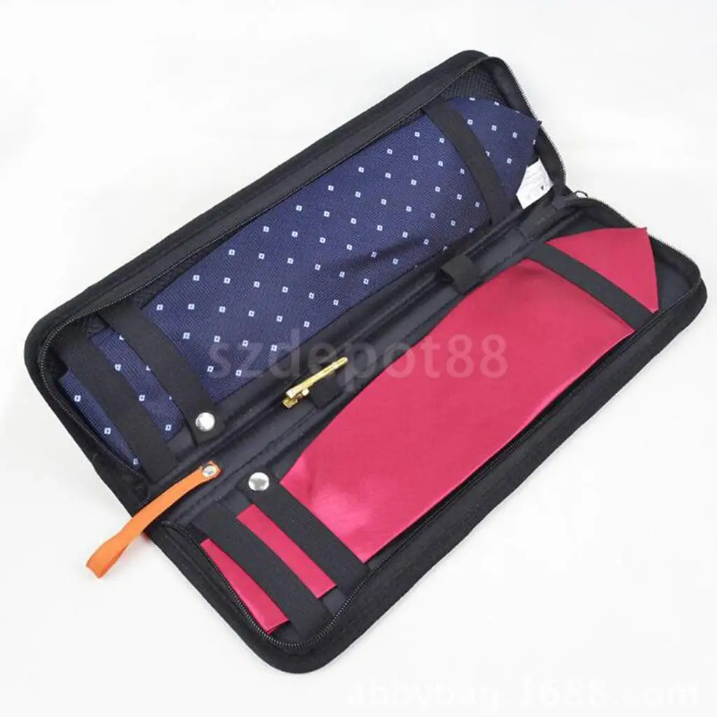 Top Trends: Travel Tie Case Men Travel Necktie Box Travel Tie Case Tie Holder Storage Shoppable Styles