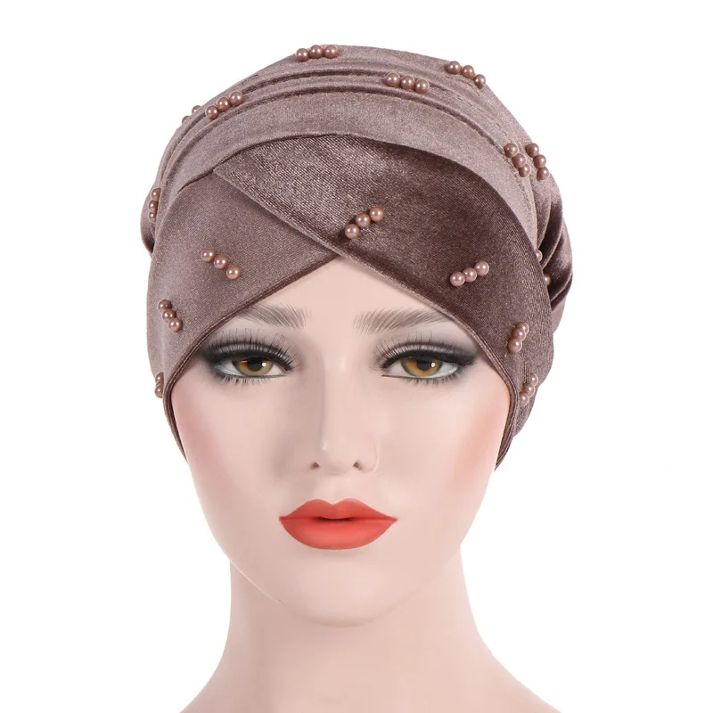 Top Trends: New Woman Hijabs Turban Head Cap Hat Beanie Ladies Hair Accessories Muslim Scarf Cap Hair Loss Shoppable Styles - Image 3