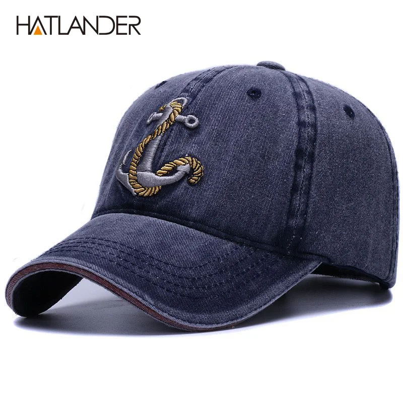 Top Trends: HATLANDER Brand Washed Soft Cotton Baseball Cap Hat For Women Men Vintage Dad Hat 3d Embroidery Casual Outdoor Sports Cap Shoppable Styles