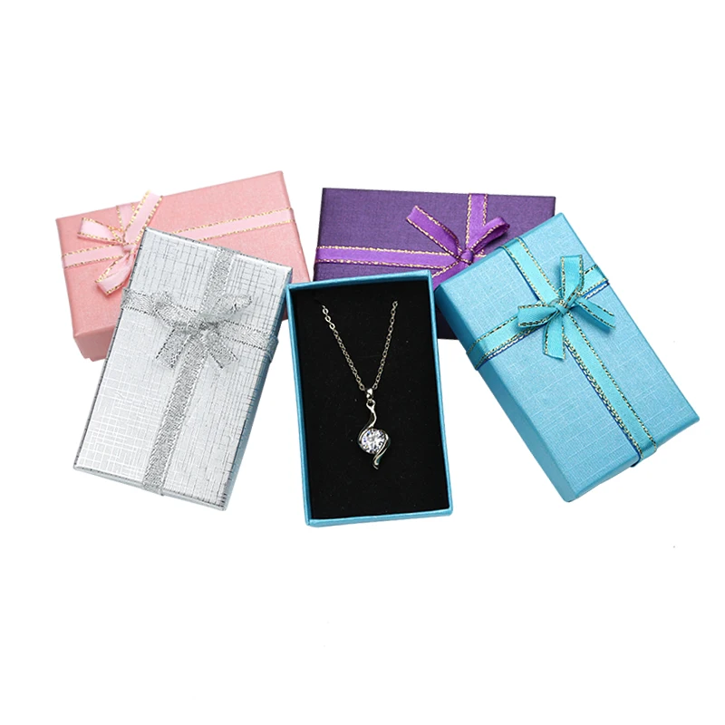 Top Trends: Jewelry Organizer Gift Box 5*8Cm Jewelry Sets Display Travel Accessories Necklace Earrings Ring Case Paper Box For Jewellery Shoppable Styles