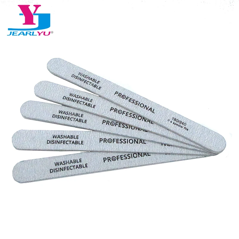 Top Trends: 10pcs Nail Files Buffer Durable Grit Sanding Nail Art Accessories Everything Professional Grey Sanding Nail Files For Manicure Shoppable Styles